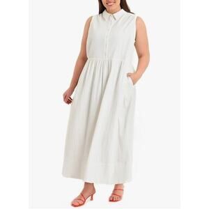 Maggy London Maxi Dress Womens Size 14W Plus Textured NWT